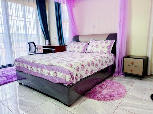 Postel nebo postele na pokoji v ubytování Seil Apartment