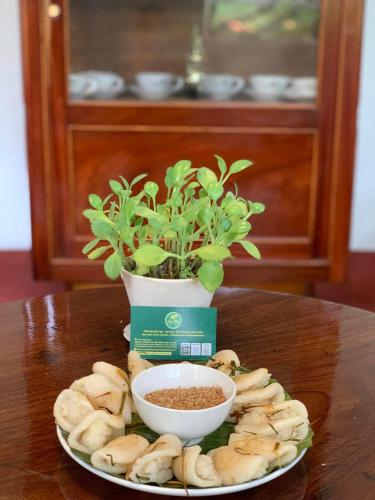 Jídlo v penzionu nebo okolí