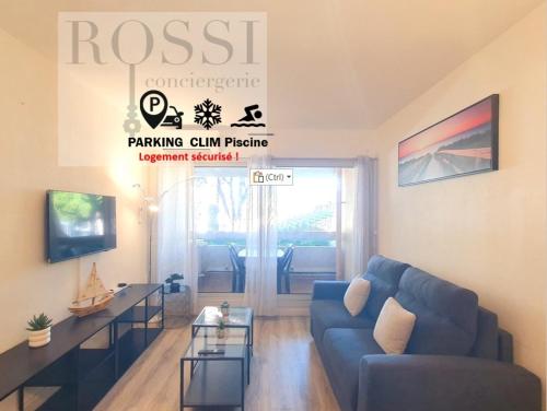 T1bis INCAS Parking Clim Piscine - Centre-ville - ROSSIconciergerie - Linge inclus