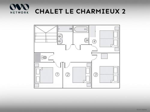 planta en Chalet Le Charmieux - OVO Network, en Le Grand-Bornand