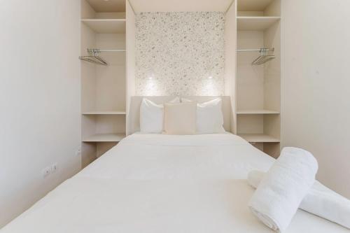 En eller flere senge i et værelse på Joli studio 20m2 cozy et équipé avec terrasse !