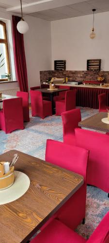 Ruang duduk di Hotel Zur Hallenburg