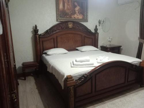 Ένα ή περισσότερα κρεβάτια σε δωμάτιο στο Keruen