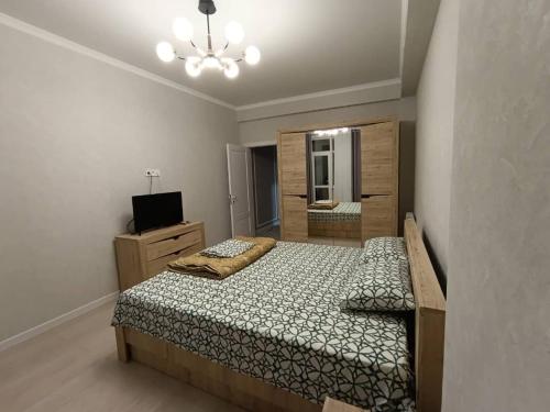 Llit o llits en una habitació de Bright harbor