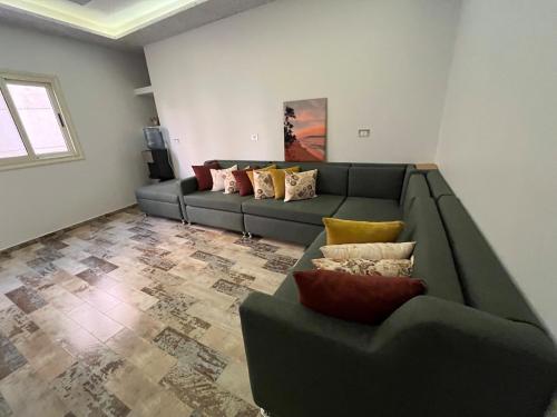 Χώρος καθιστικού στο Garden View apartment