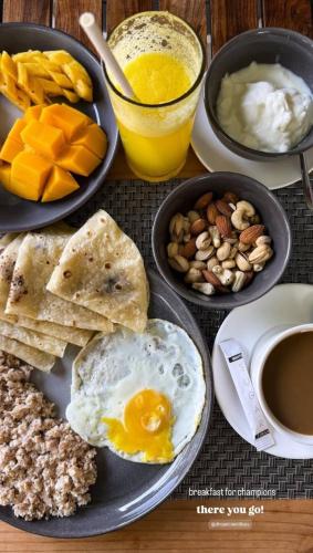 Mad på pensionatet eller i nærheden