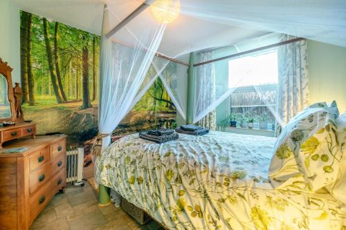 Voodi või voodid majutusasutuse 1 Bed in Menheniot oc-t29268 toas