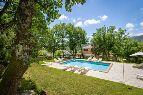 Villa Cresci con piscina Tuscan villa with pool near Sassetta thermal baths & Bolgheri Wine Route