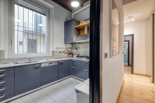 Kuchyň nebo kuchyňský kout v ubytování BluesHouse San Felice