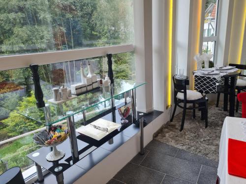 Balkón nebo terasa v ubytování Roomantic Apartments