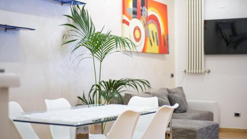 TV/trung tâm giải trí tại Miracle Boutique Apartment