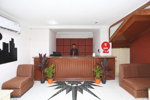 Ο χώρος του λόμπι ή της ρεσεψιόν στο Hotel O Midtown