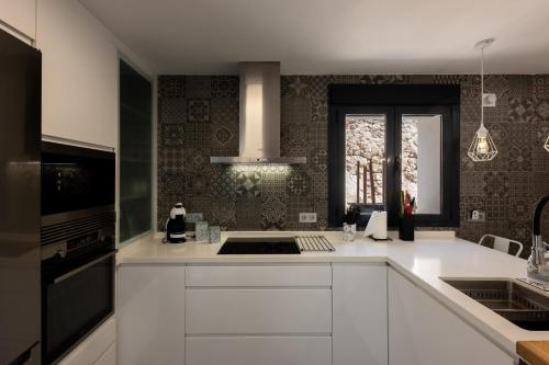 Dapur atau dapur kecil di Comeback el Rinconcito de Guajar