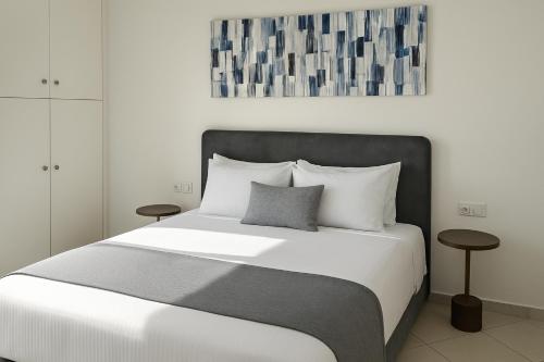 Postel nebo postele na pokoji v ubytování Villa Rania