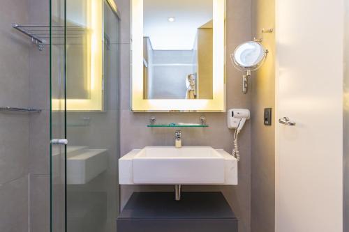 Koupelna v ubytování Flats Prime – Alpha Stay | Alphaville – Barueri – SP