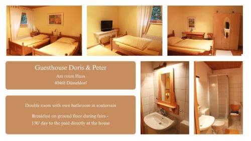 Ένα μπάνιο στο Guesthouse Doris & Peter