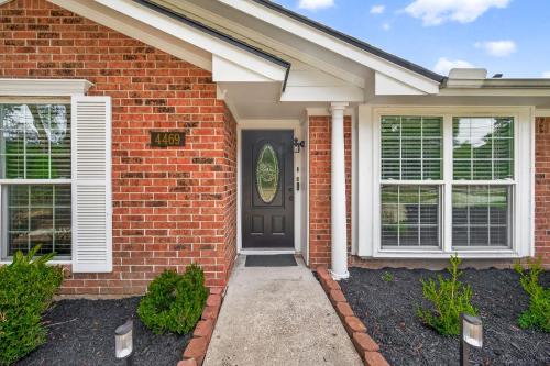 Bygningen som feriehuset ligger i