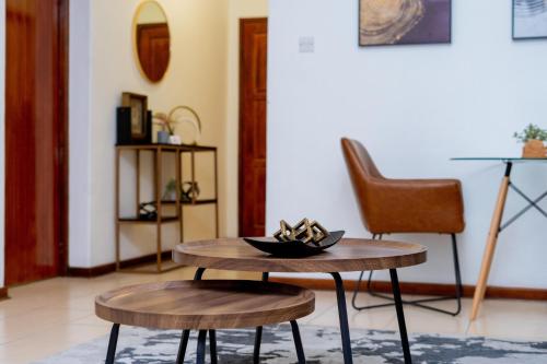 Posezení v ubytování Destiny Apartments