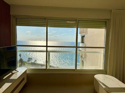 Koupelna v ubytování Lev Yam Netanya