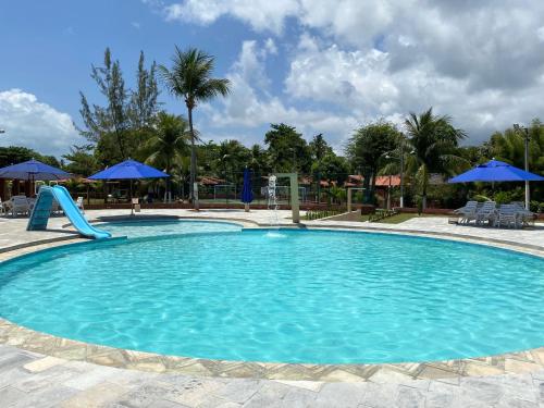 Bazén v ubytování Casa agradável no Pontal de Maria Farinha nebo v jeho okolí