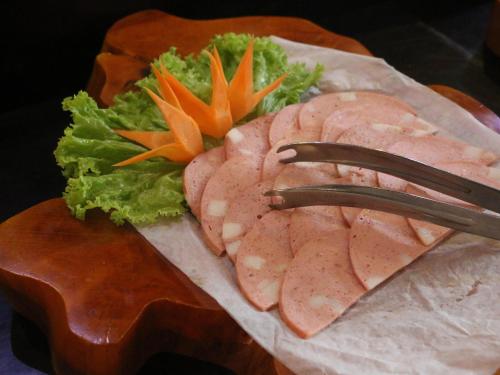 Nourriture dans l'hôtel ou à proximité