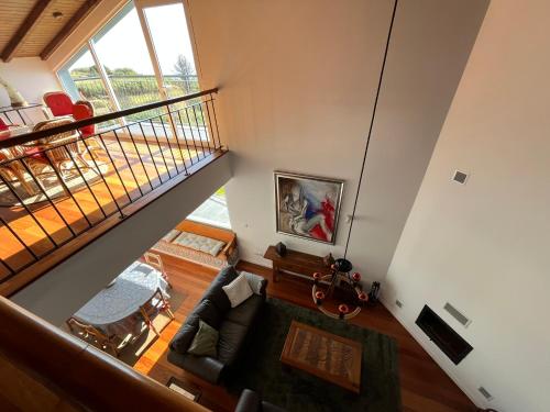 Et opholdsområde på Sunset Cottage