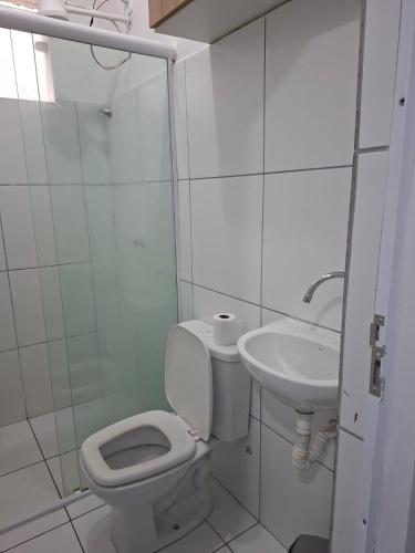 Koupelna v ubytování my sweet place 16