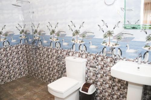 Koupelna v ubytování Ora Safari Resort