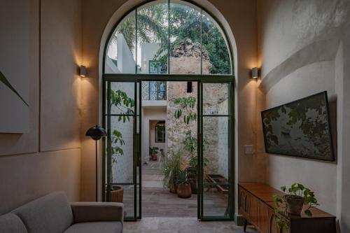 Zahrada ubytování Casa Pistache, colonial hideout