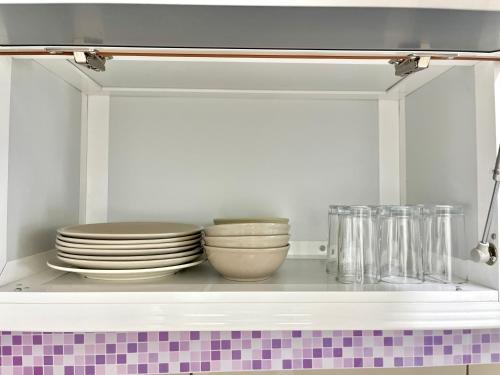 Η κουζίνα ή μικρή κουζίνα στο Setapak Central Signature Suites by Manhattan Group