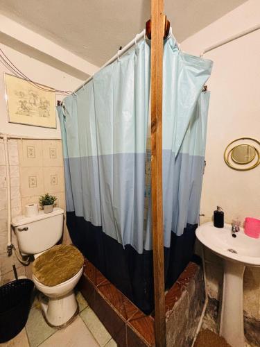 Koupelna v ubytování Arianas Place 1