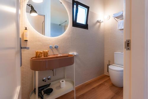 Koupelna v ubytování Hostal la Savina