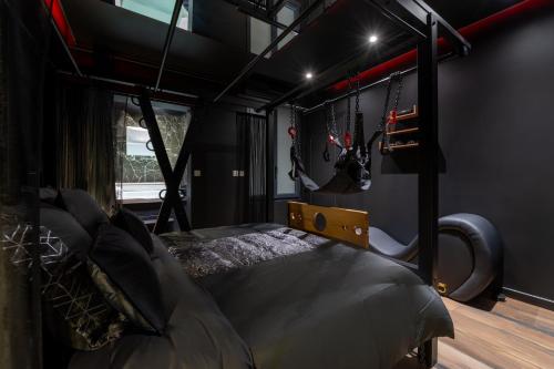 Postel nebo postele na pokoji v ubytování Le Fantasme