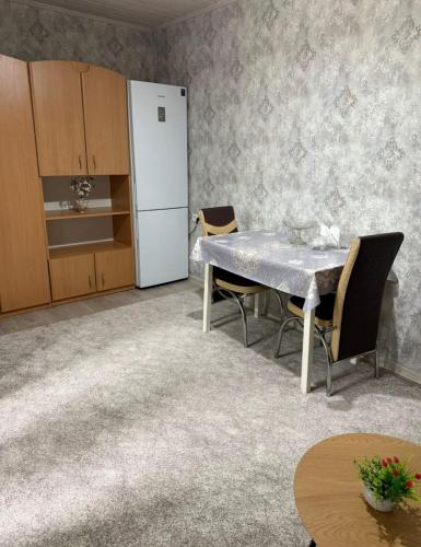 Cuina o zona de cuina de Домик в общем дворе с хозяином