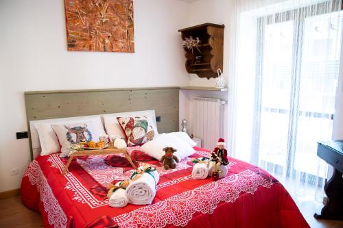 Postel nebo postele na pokoji v ubytování Appartamento Via Roma by Ca-Sa Check