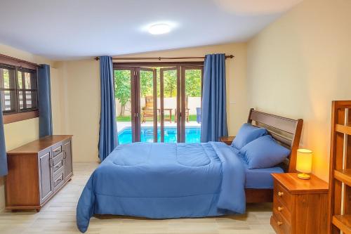 Postel nebo postele na pokoji v ubytování The glade