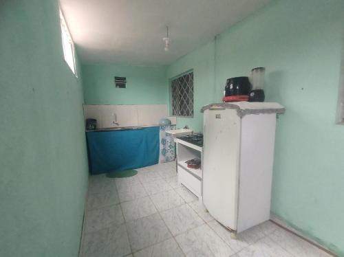 Kuchyň nebo kuchyňský kout v ubytování Apartment in the city center of Jardim