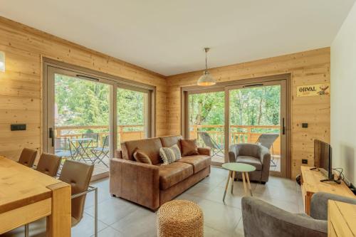 Χώρος καθιστικού στο Combe –Spacieux appartement 4/6 personnes avec grand balcon