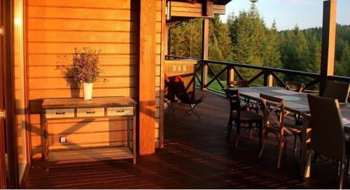 Μπαλκόνι ή βεράντα στο Шале Задільське