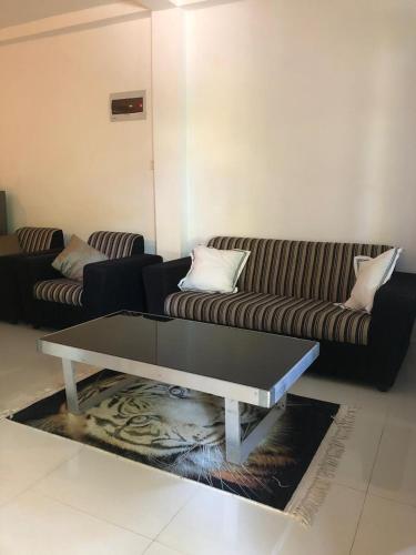 Χώρος καθιστικού στο Villa Ranuka