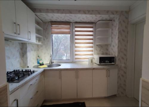 Kuhinja ili čajna kuhinja u objektu Cozy Apartament