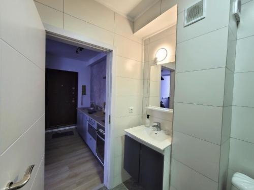 Koupelna v ubytování Central Studio Apartment