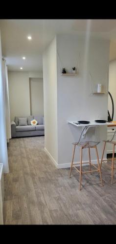 Χώρος καθιστικού στο Le Nid douillet Proche centre-ville