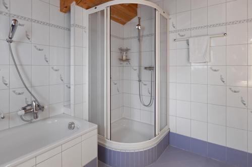 Koupelna v ubytování Maison Crans-Montana, 7 pers - 7 lits, Jardin & Carnotzet