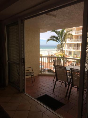 Μπαλκόνι ή βεράντα στο Crystal Beachfront Apartments