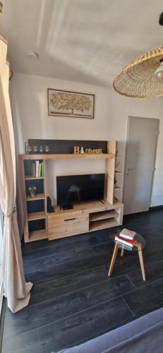 TV a/nebo společenská místnost v ubytování La grande Vague