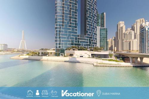 Vacationer Holiday Homes I Elegant 1 Bed I Canal Views I Close to Ain Dubai