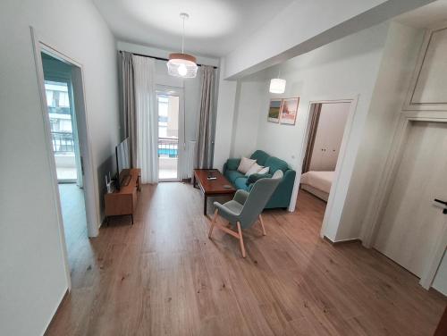Center Athens all new and fully equipped 2 bedrooms 82 sqm big sea view apt close to Acropoli with Lift