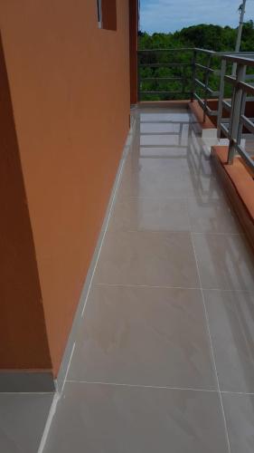 Μπαλκόνι ή βεράντα στο Apartahotel ABC