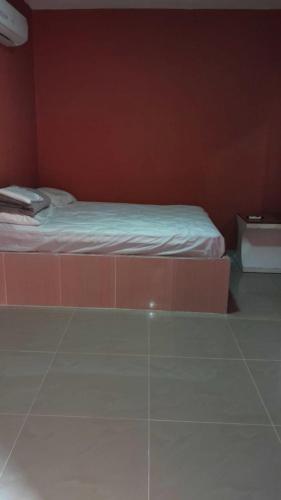 Ένα ή περισσότερα κρεβάτια σε δωμάτιο στο Apartahotel ABC